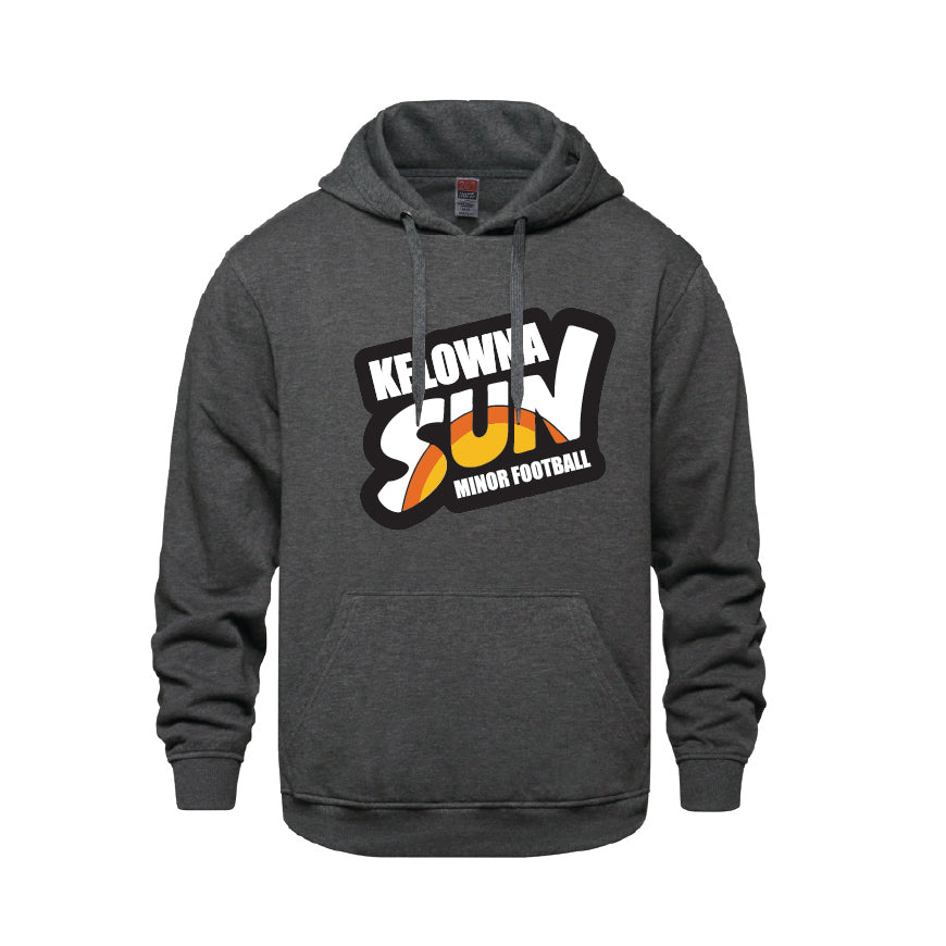 Kelowna Sun Minor Football Hoodie - Charcoal
