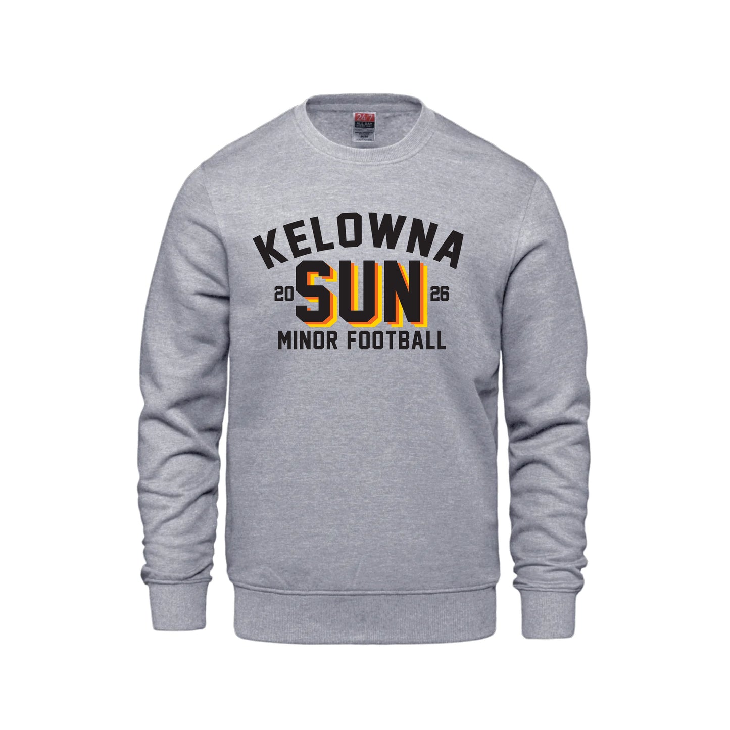 KMFA Classic Crew Neck - Athletic Gray