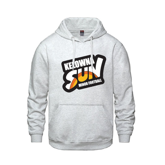 Kelowna Sun Minor Football Hoodie  - Ash