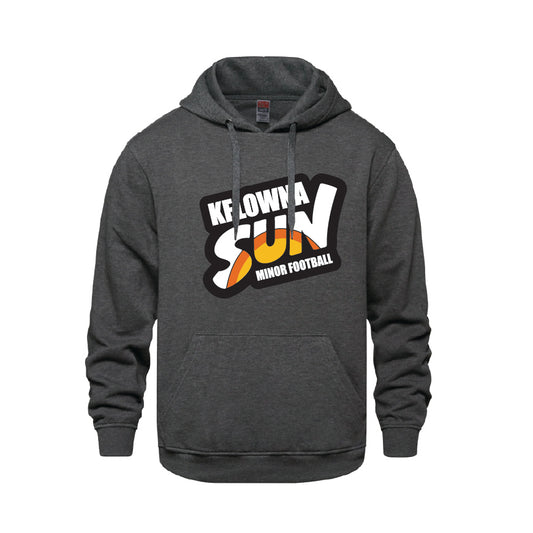 Kelowna Sun Minor Football Hoodie  - Charcoal