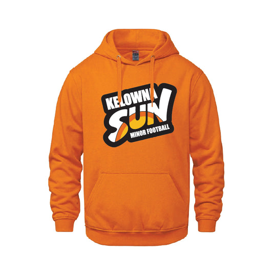Kelowna Sun Minor Football Hoodie  - Orange