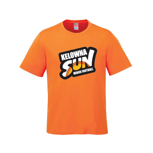 Kelowna Sun Minor Football T-shirts - Orange
