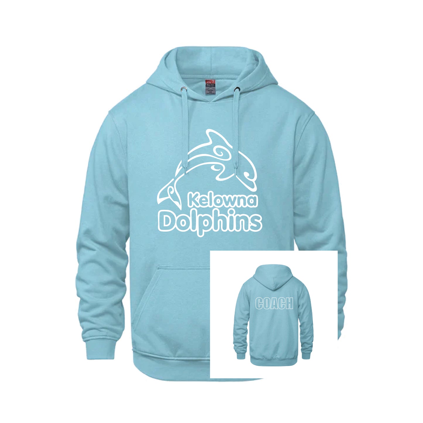 Kelowna Dolphins Coach  - Aqua