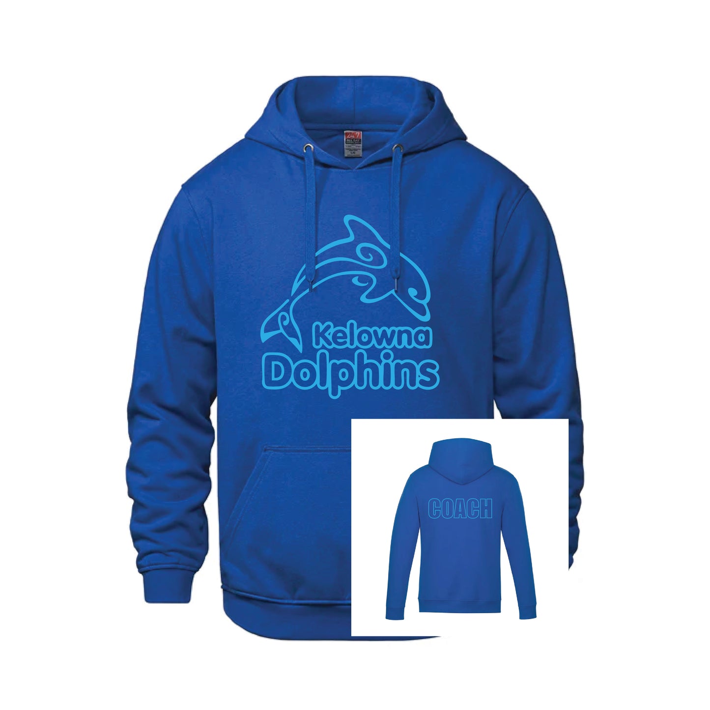 Kelowna Dolphins Coach - Royal Blue