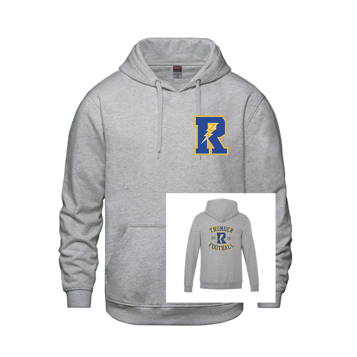 RSS - Light Gray Rutland Thunder Hoodie