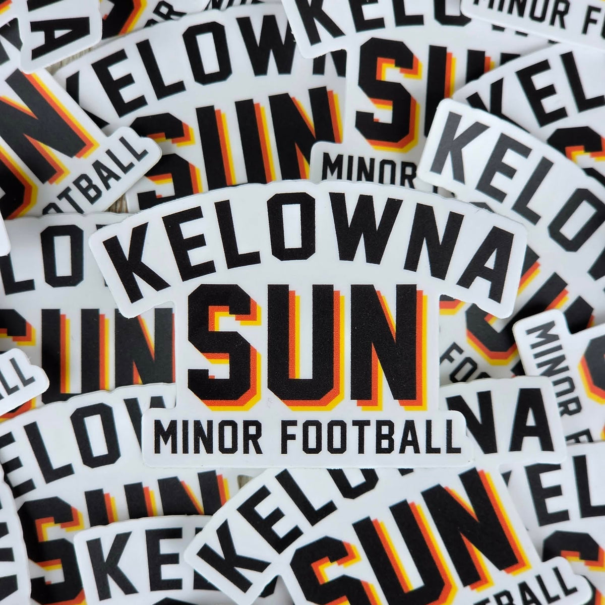 Kelowna Sun Minor Football Sticker