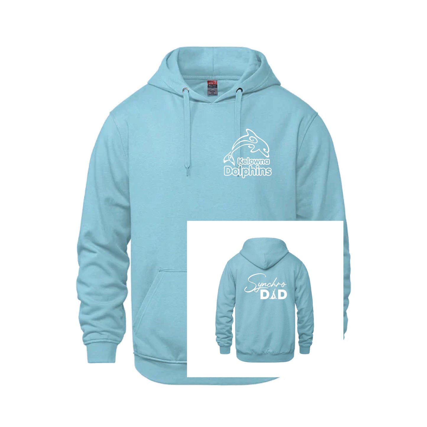 Kelowna Dolphins Synchro Dad  - Aqua