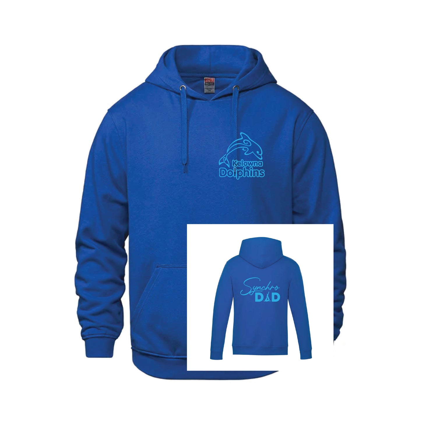 Kelowna Dolphins Synchro Dad - Blue