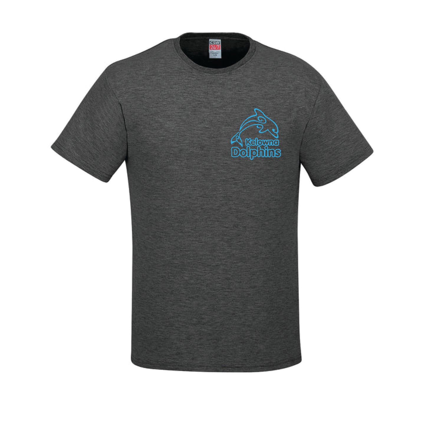 Kelowna Dolphins T-Shirt Coach - Charcoal