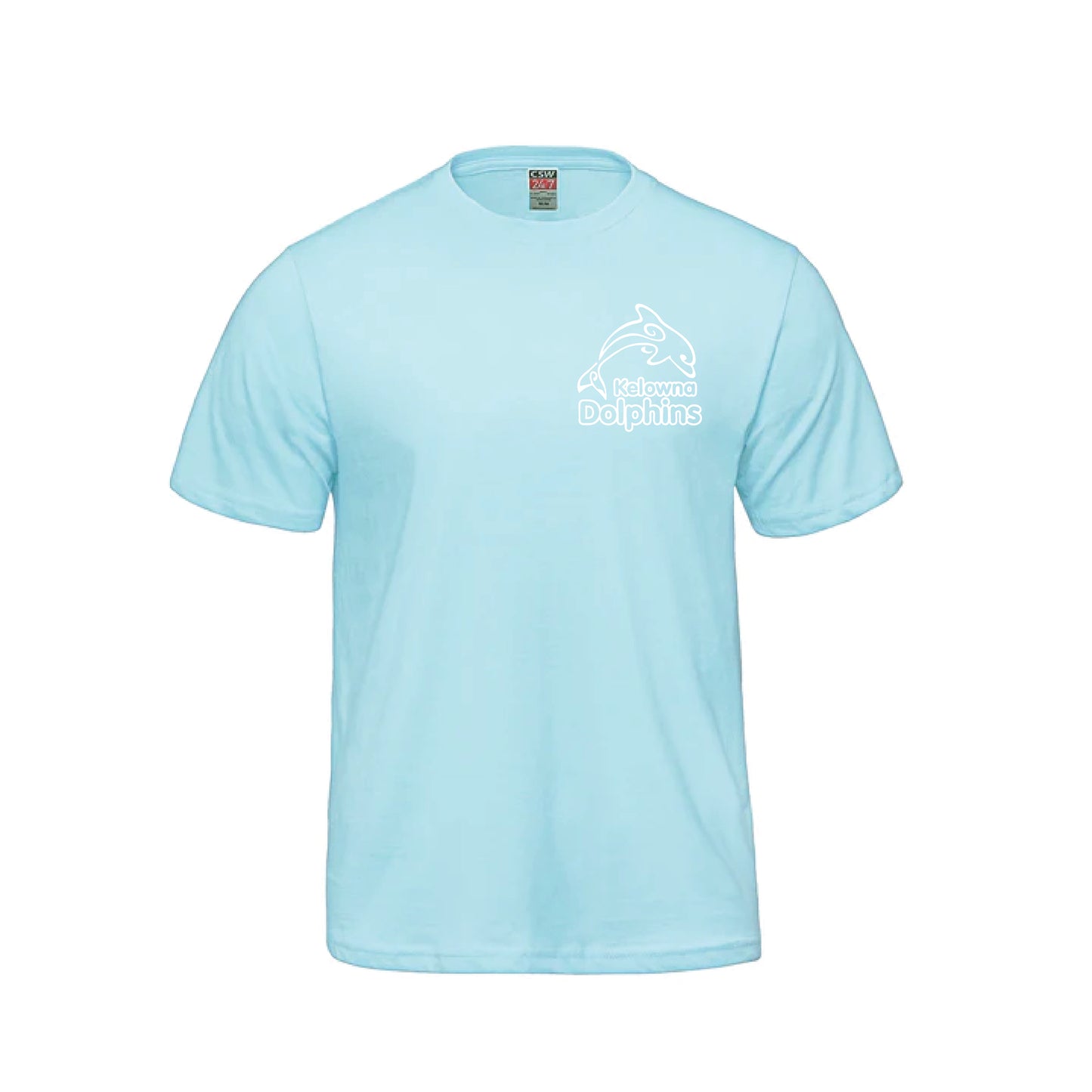 Kelowna Dolphins T-Shirt Coach - Aqua
