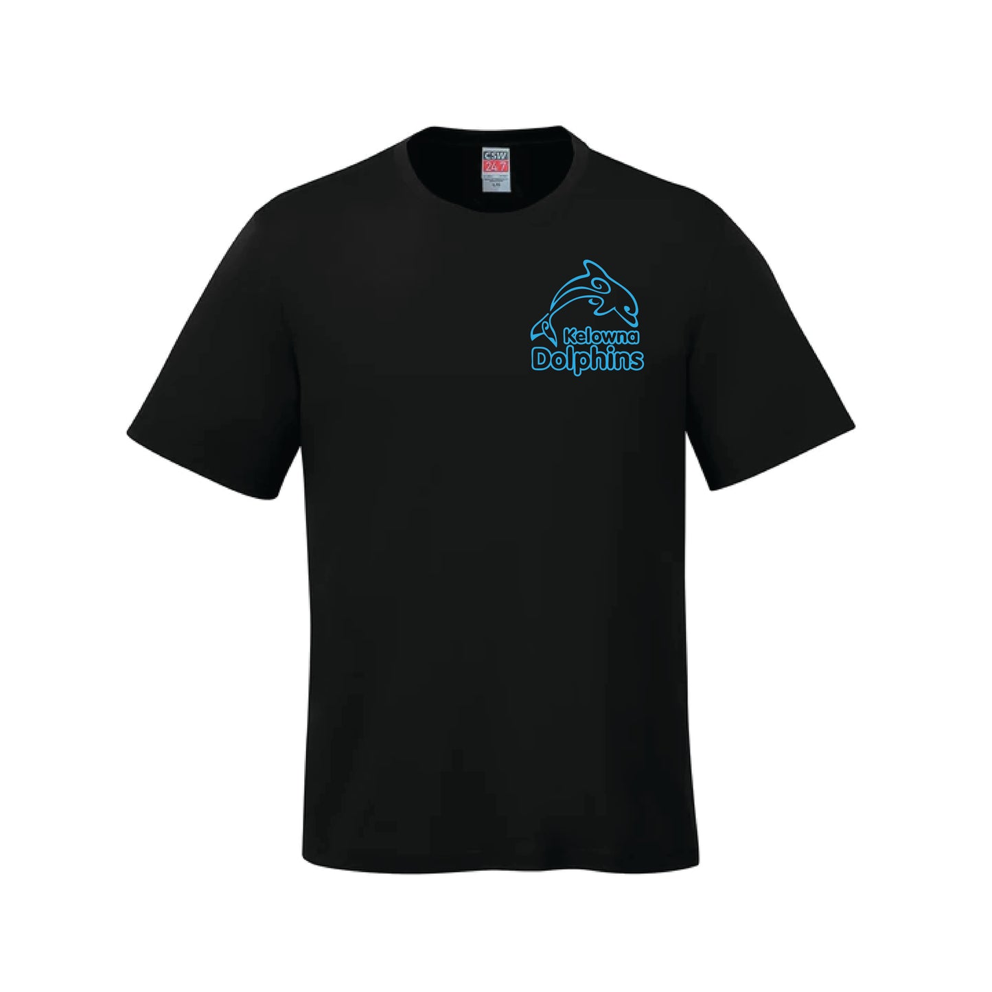Kelowna Dolphins T-Shirt Coach - Black