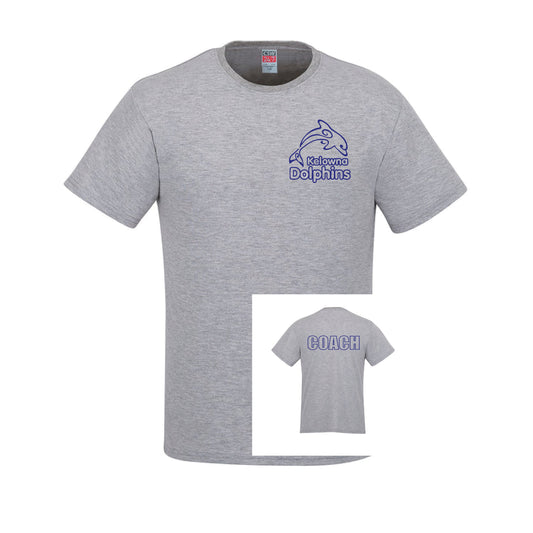 Kelowna Dolphins T-Shirt Coach - Light Grey