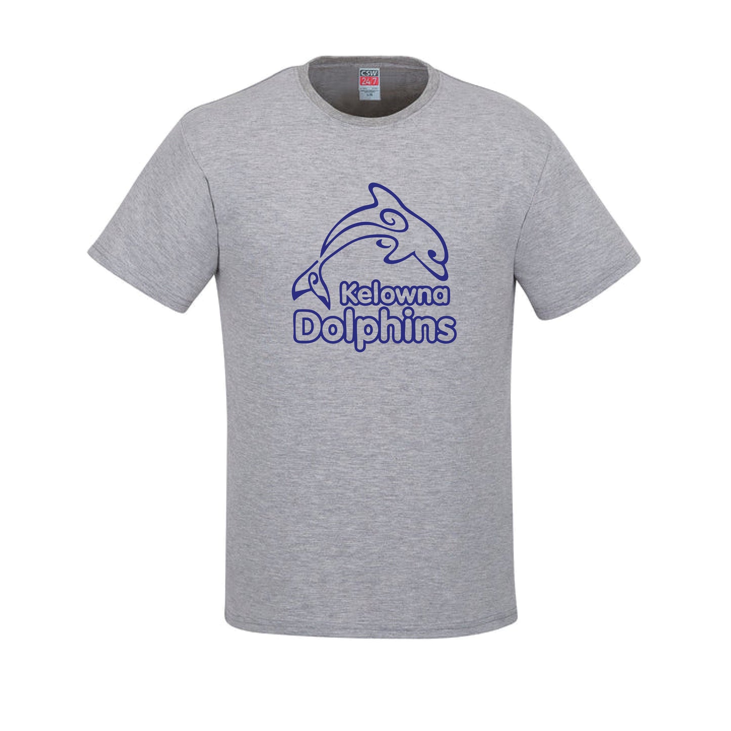 Kelowna Dolphins T-Shirt - Light Gray
